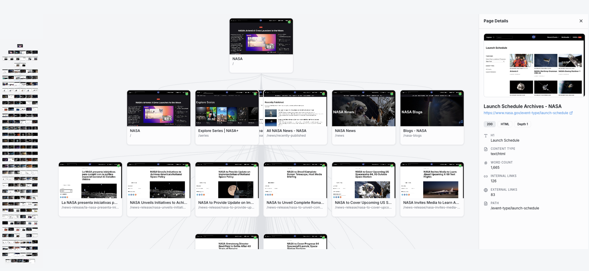 The Visual Sitemapper gallery image