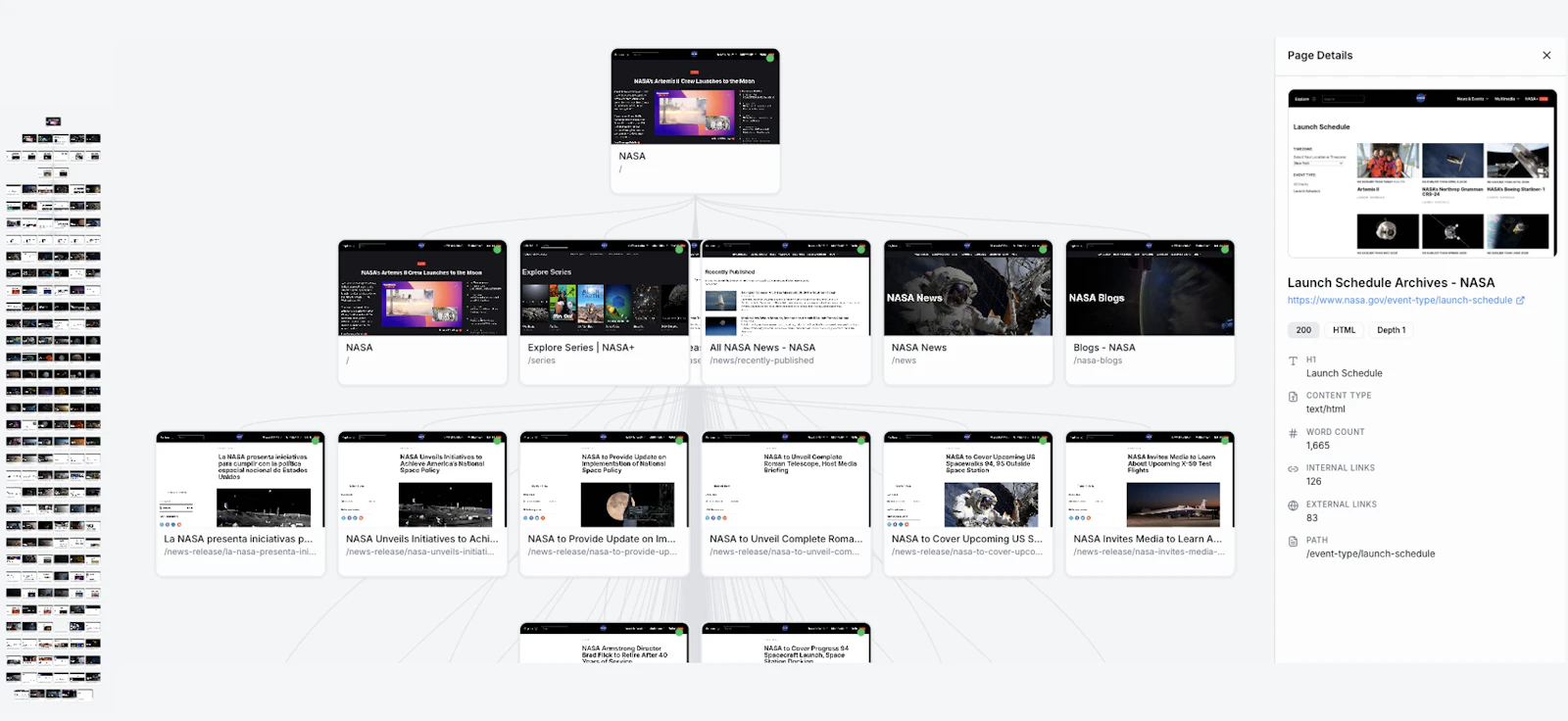 The Visual Sitemapper screenshot 1