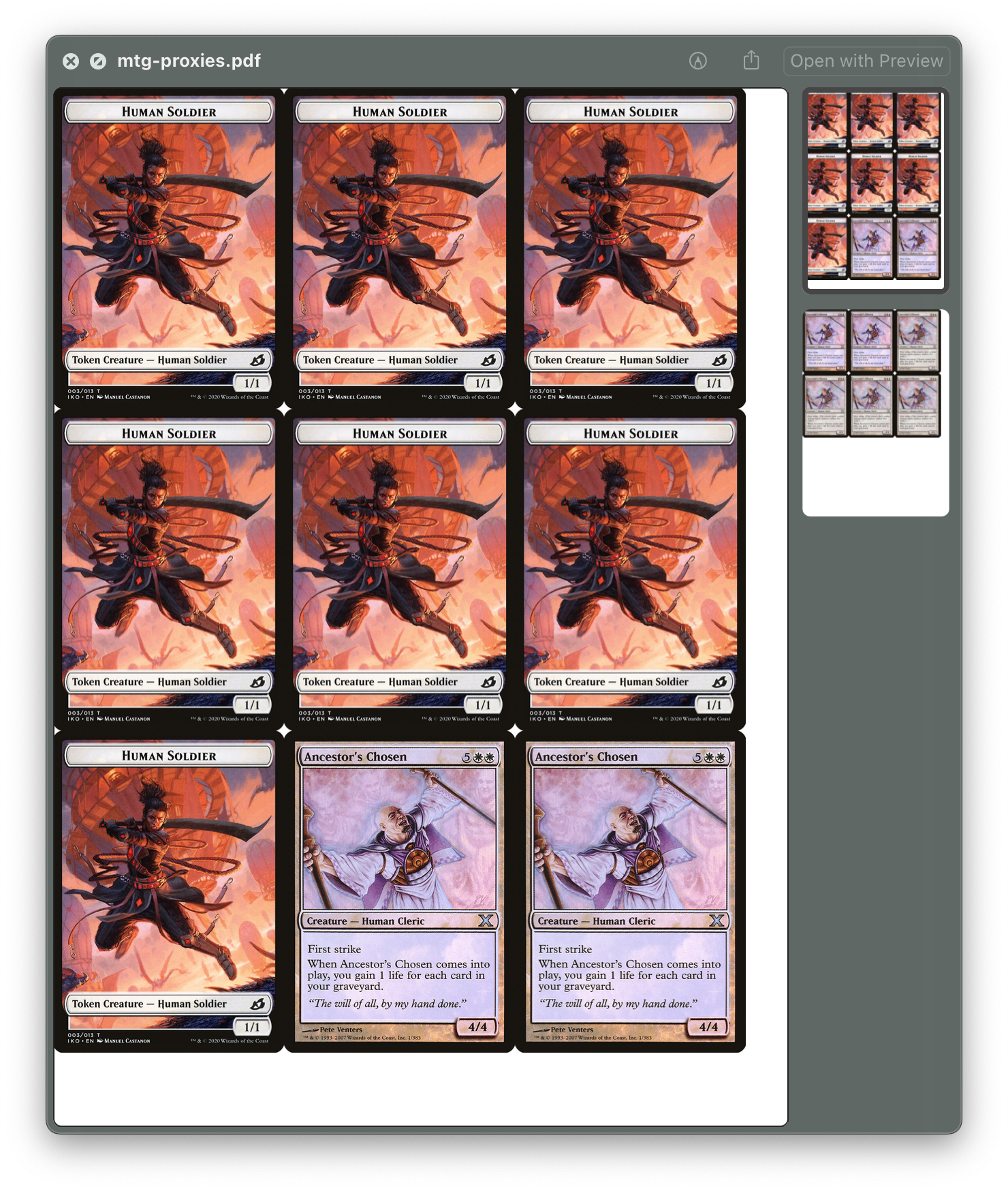 MTG Proxies gallery image