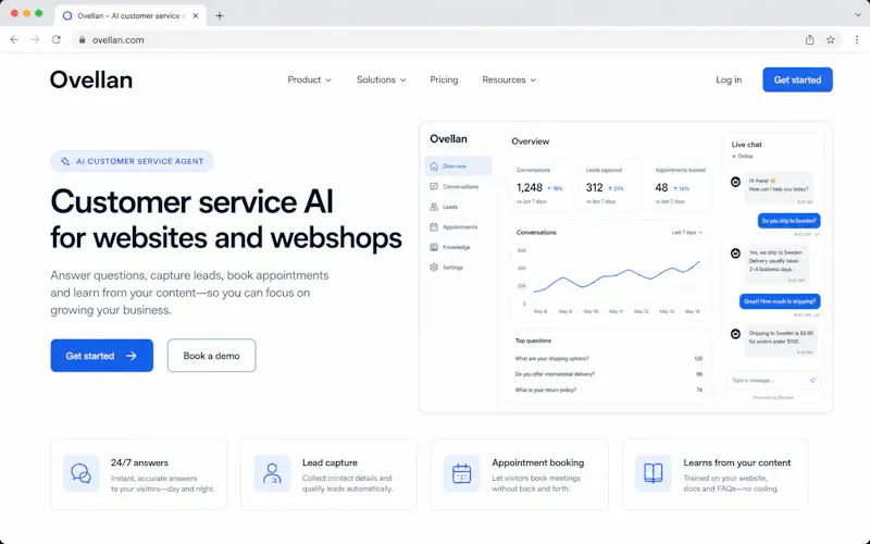 AI Customer Service agent | ovellan  screenshot 2