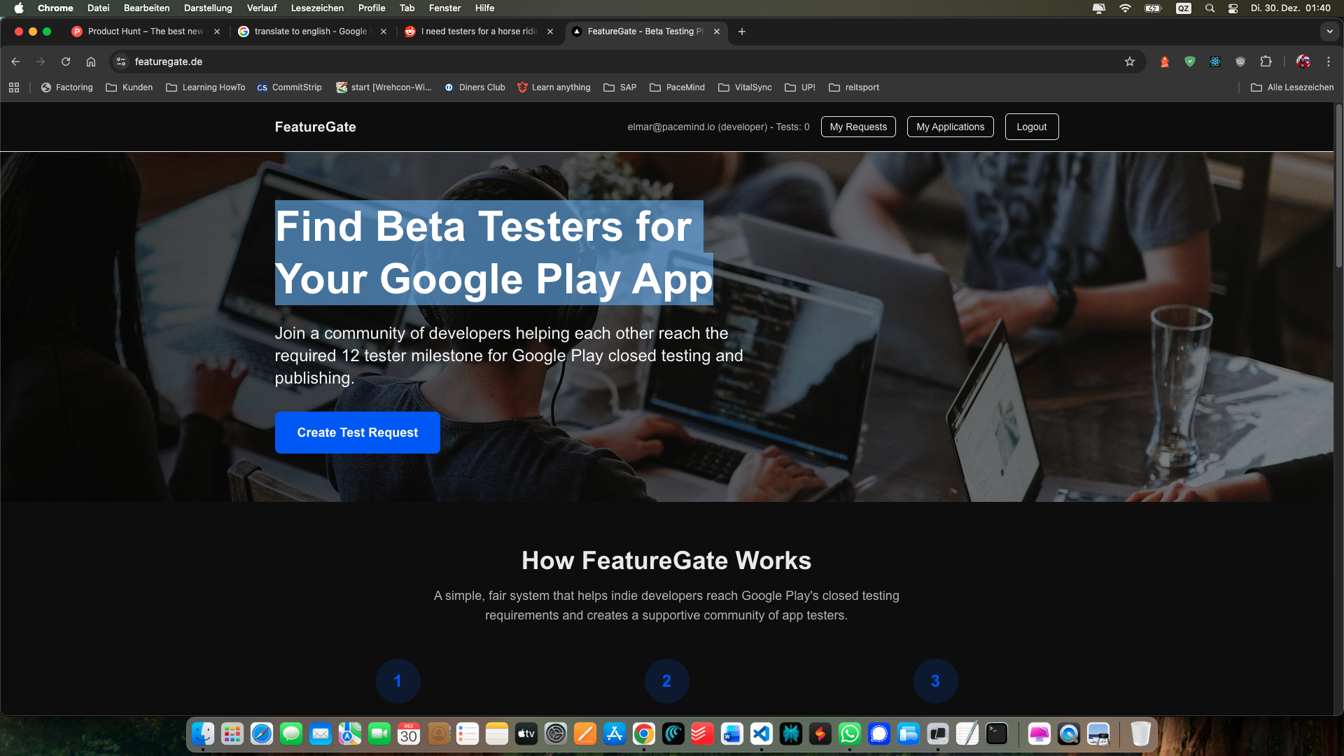 FeatureGate - Main product screenshot demonstrating key features and user interface
