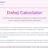 Dahej Calculator