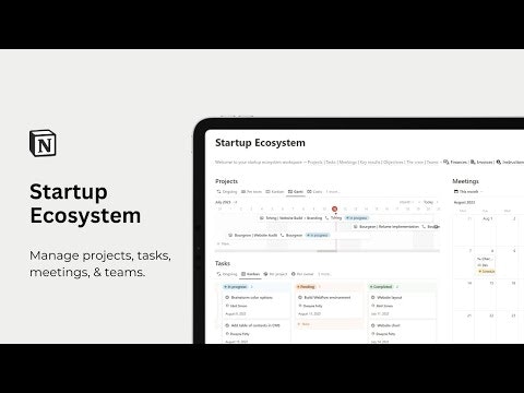 Notion Startup Ecosystem gallery image