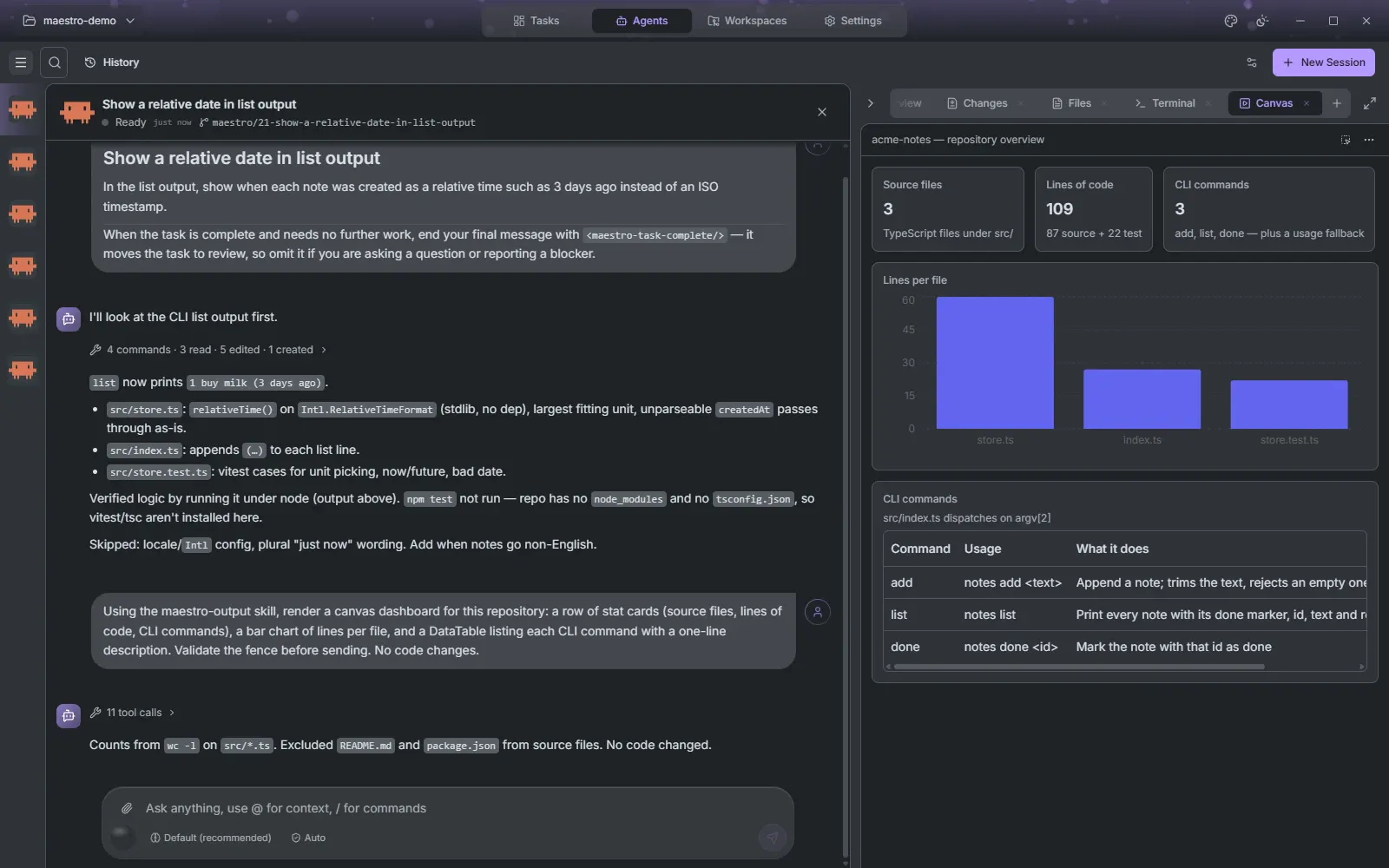 Maestro screenshot 4
