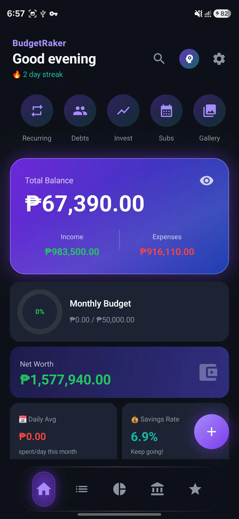 BudgetRaker screenshot 7