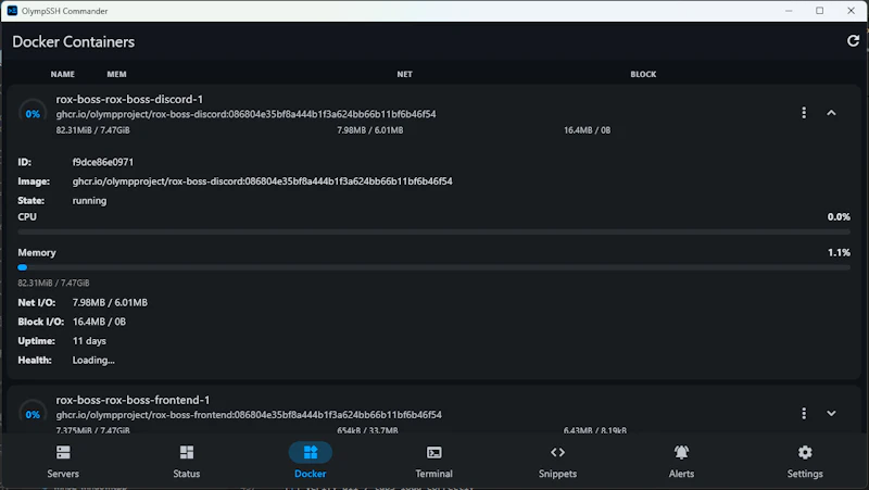 OlympSSH Commander screenshot 7
