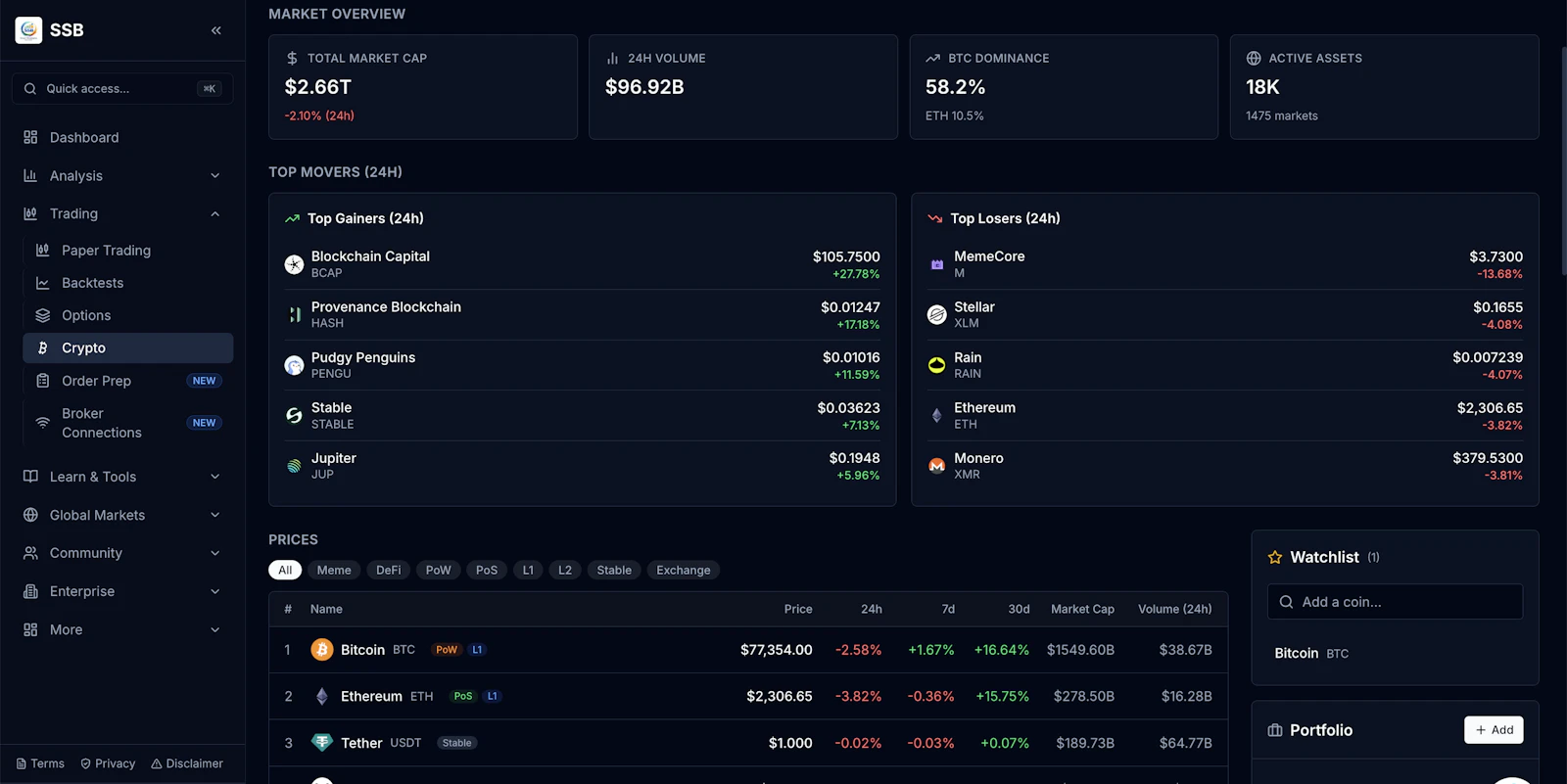 Smart Strategies Builder screenshot 4