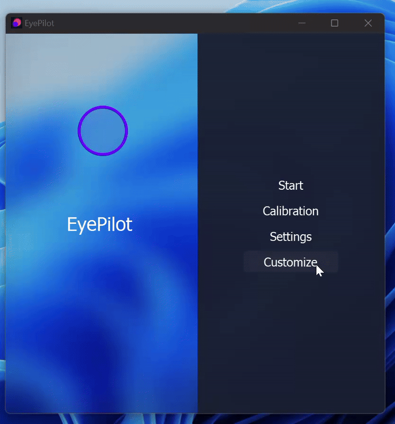 startuptile EyePilot-Switch windows with a gaze; auto-blur when you look away.