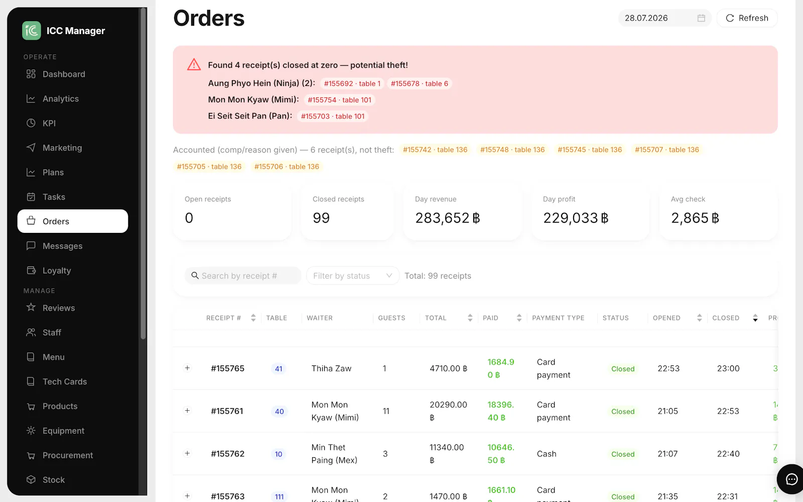 ICC Manager  screenshot 2