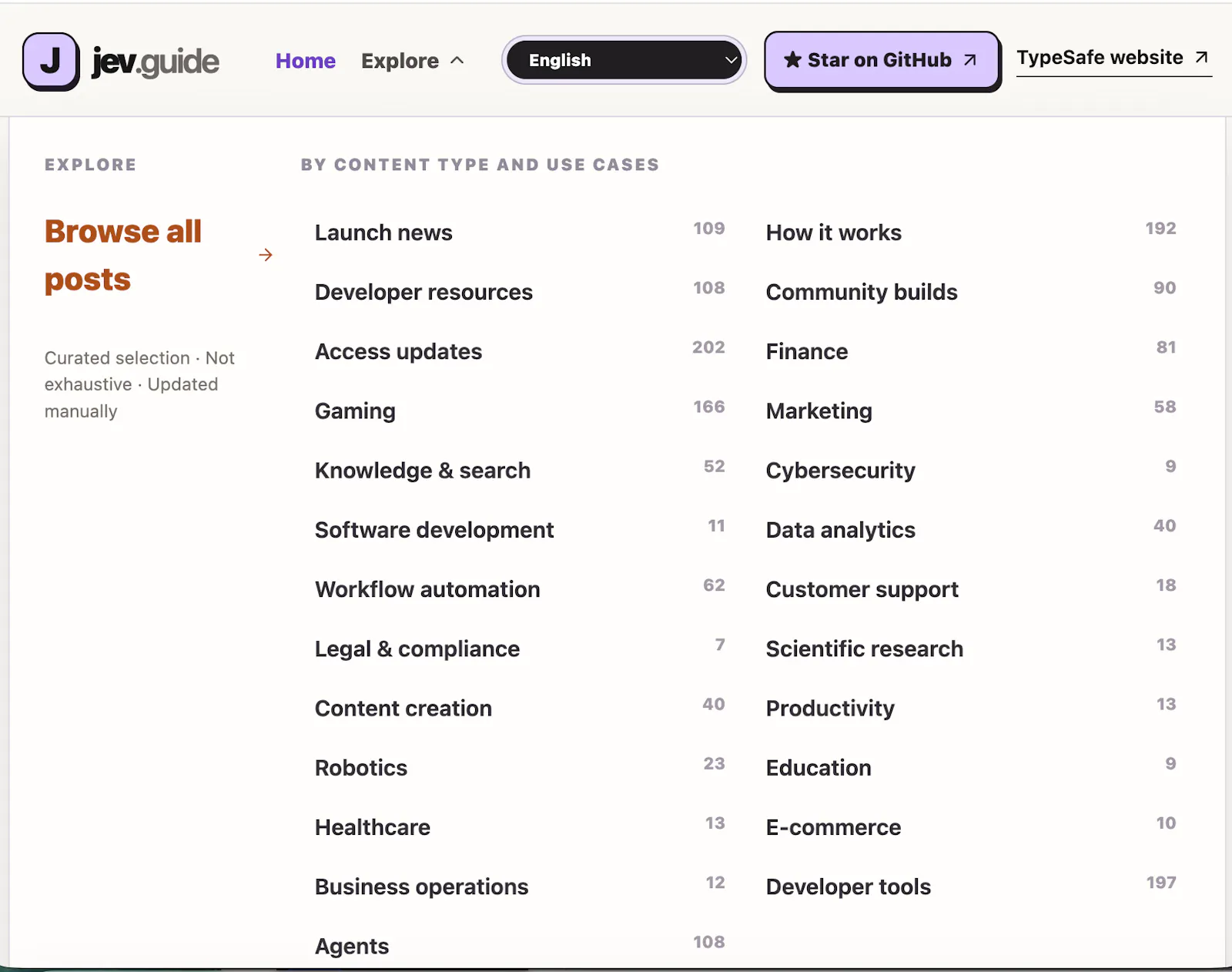 Jev.Guide screenshot 2