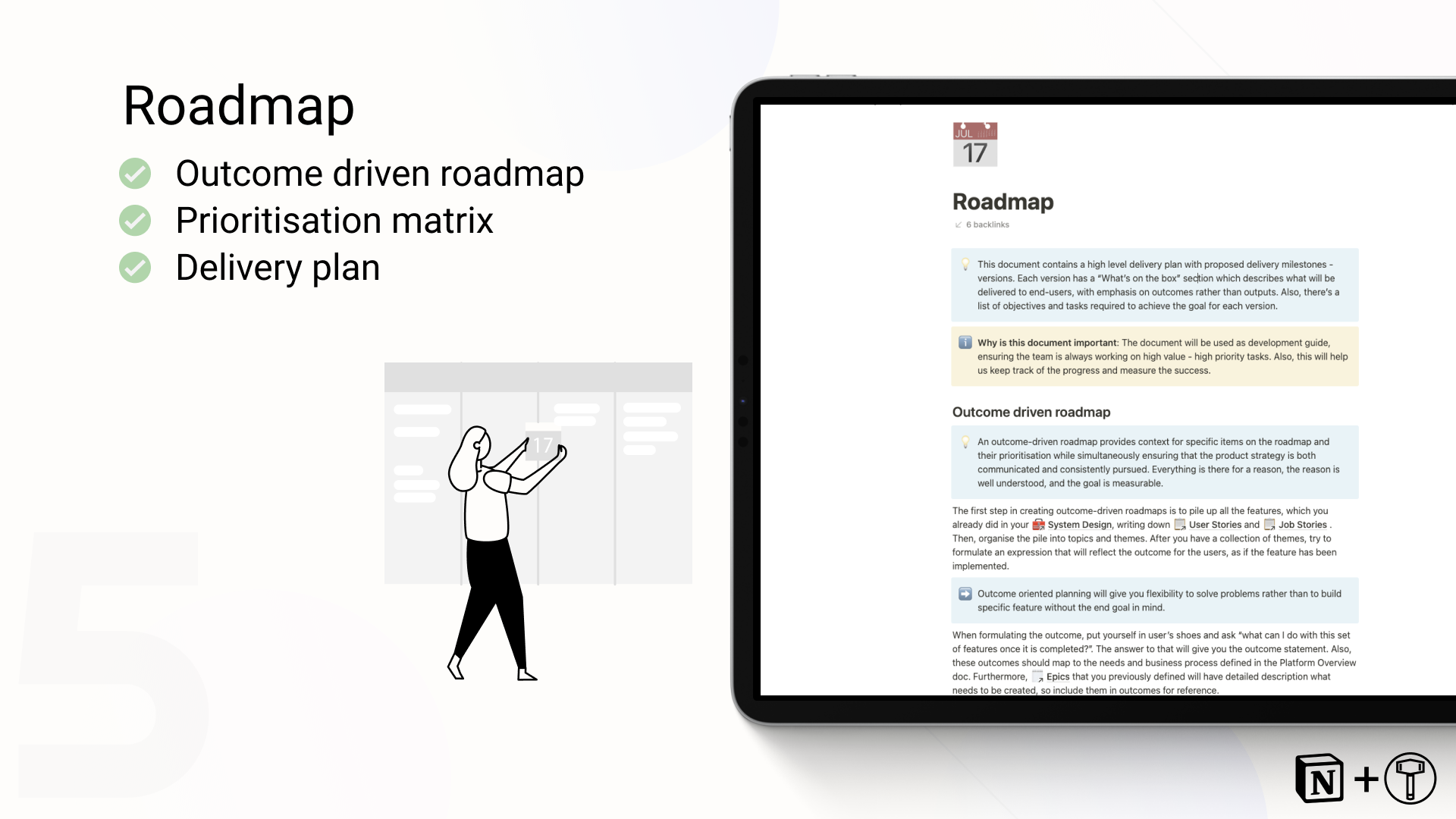 HAMMER Product Planning Kit for Notion gallery image