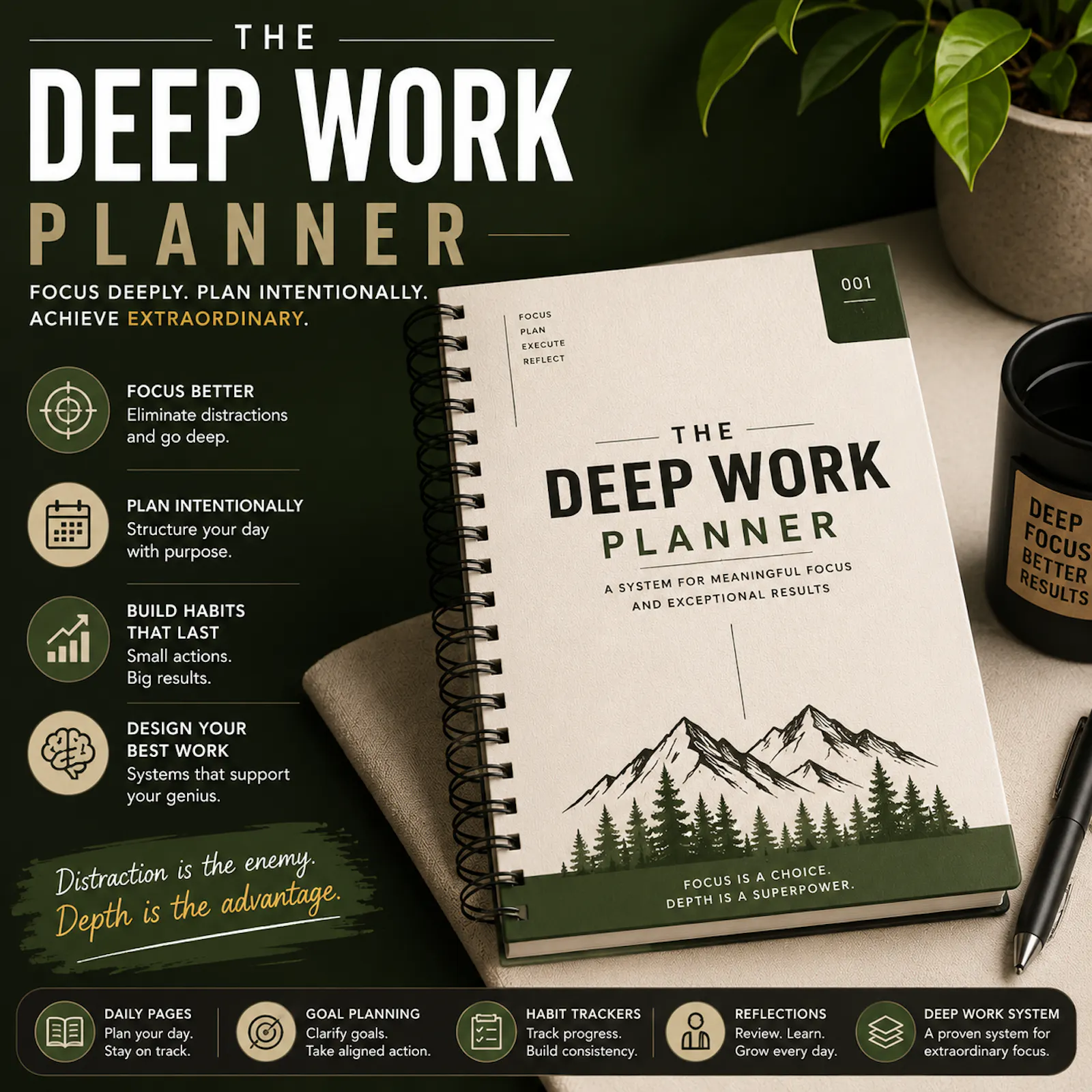 The Deep Work Planner | Stay Focused screenshot 3