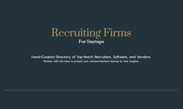 Recruiting Firms for Startups gallery image