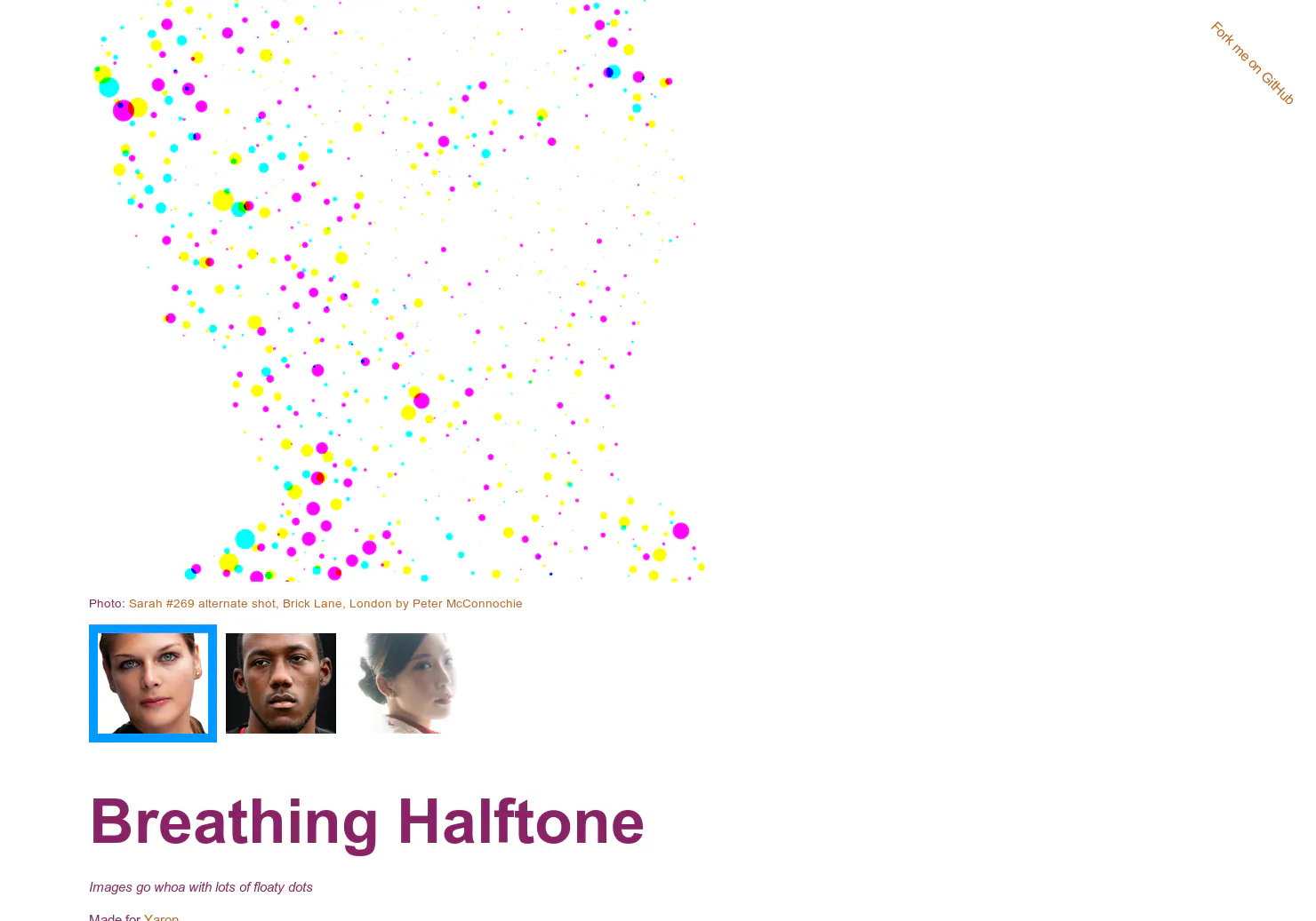 Breathing Halftone