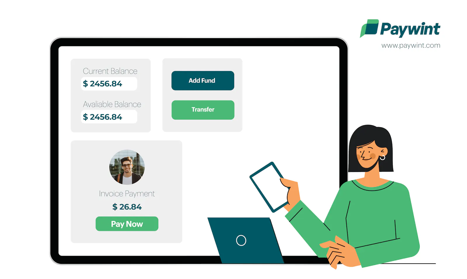 Paywint Digital Wallet screenshot 2