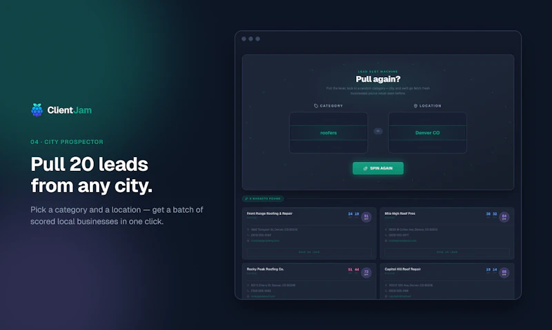ClientJam screenshot 5