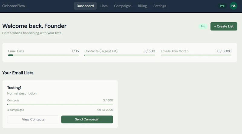 OnboardFlow screenshot 1