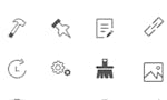 Vector icons image