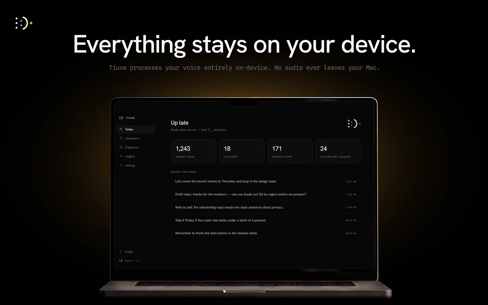 Tiune screenshot 4