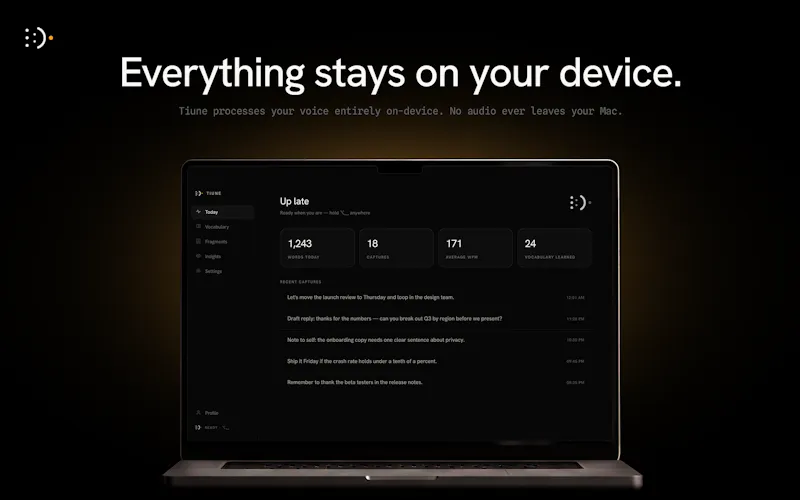 Tiune screenshot 4