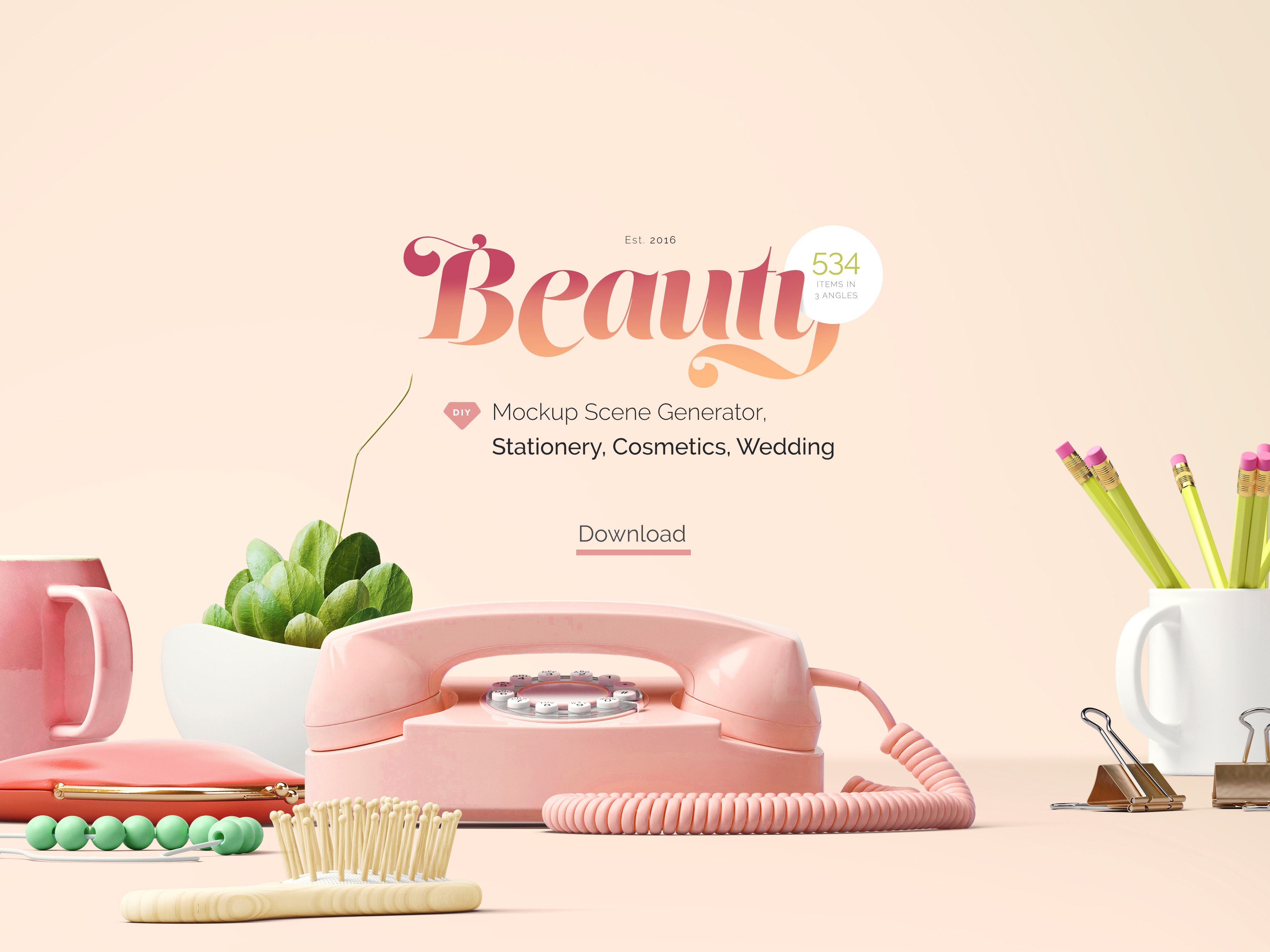 Download Beauty Mockup Screen Generator Beautiful Mock Up Screens For Cosmetics And Weddings Uis Product Hunt