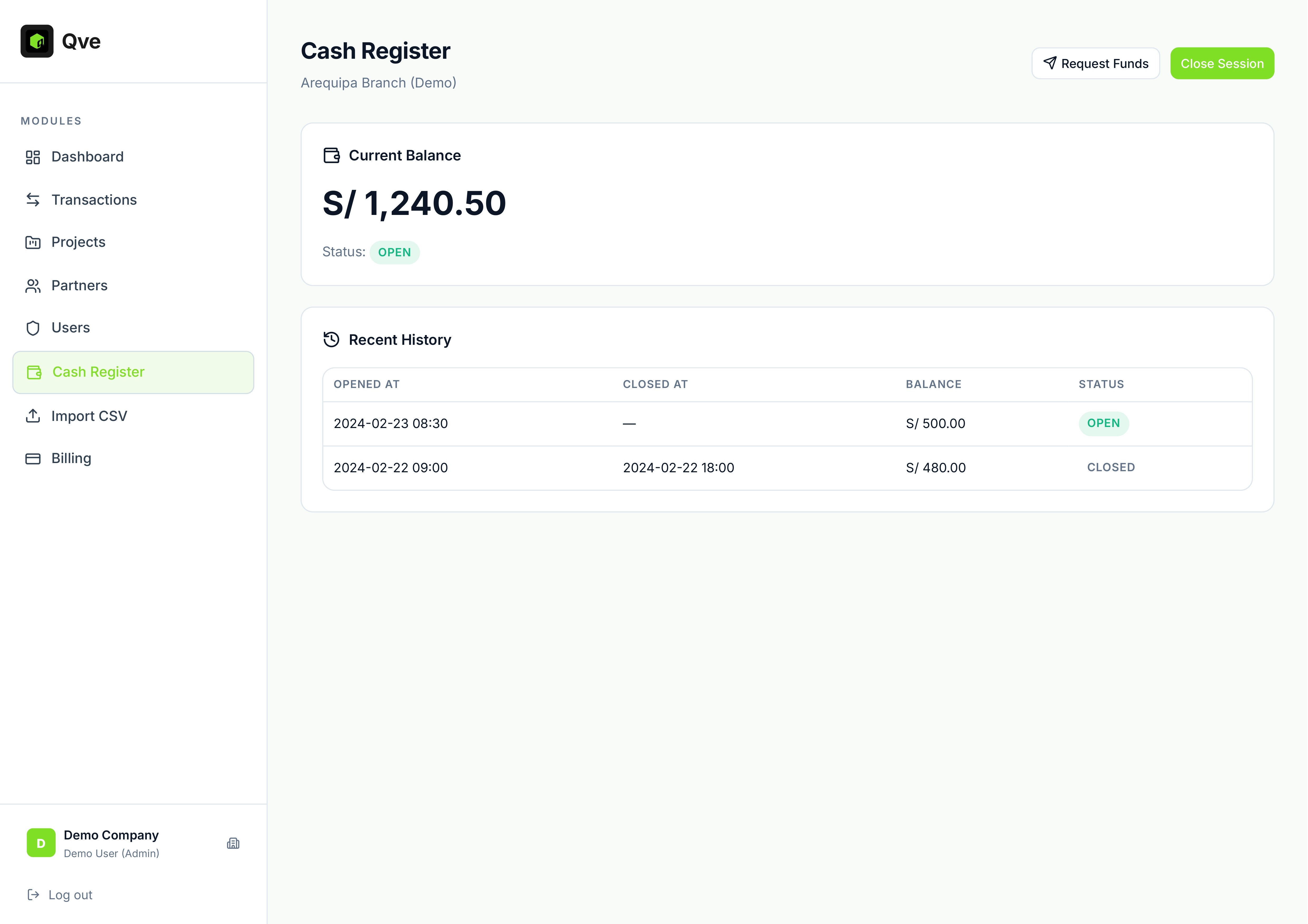 Qve · 6 financial fronts gallery image