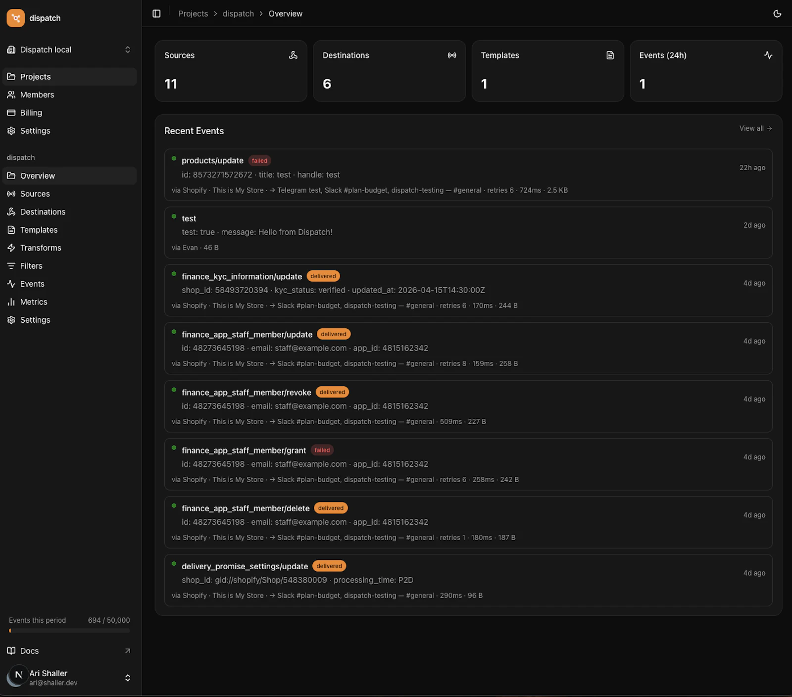 Dispatch screenshot 6