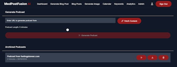 MedPostFusion AI gallery image