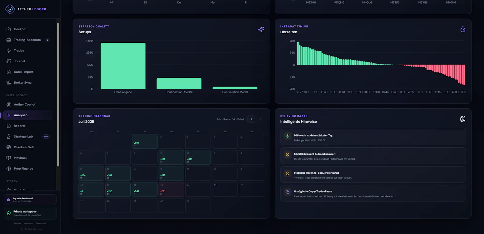 Aether Ledger screenshot 5