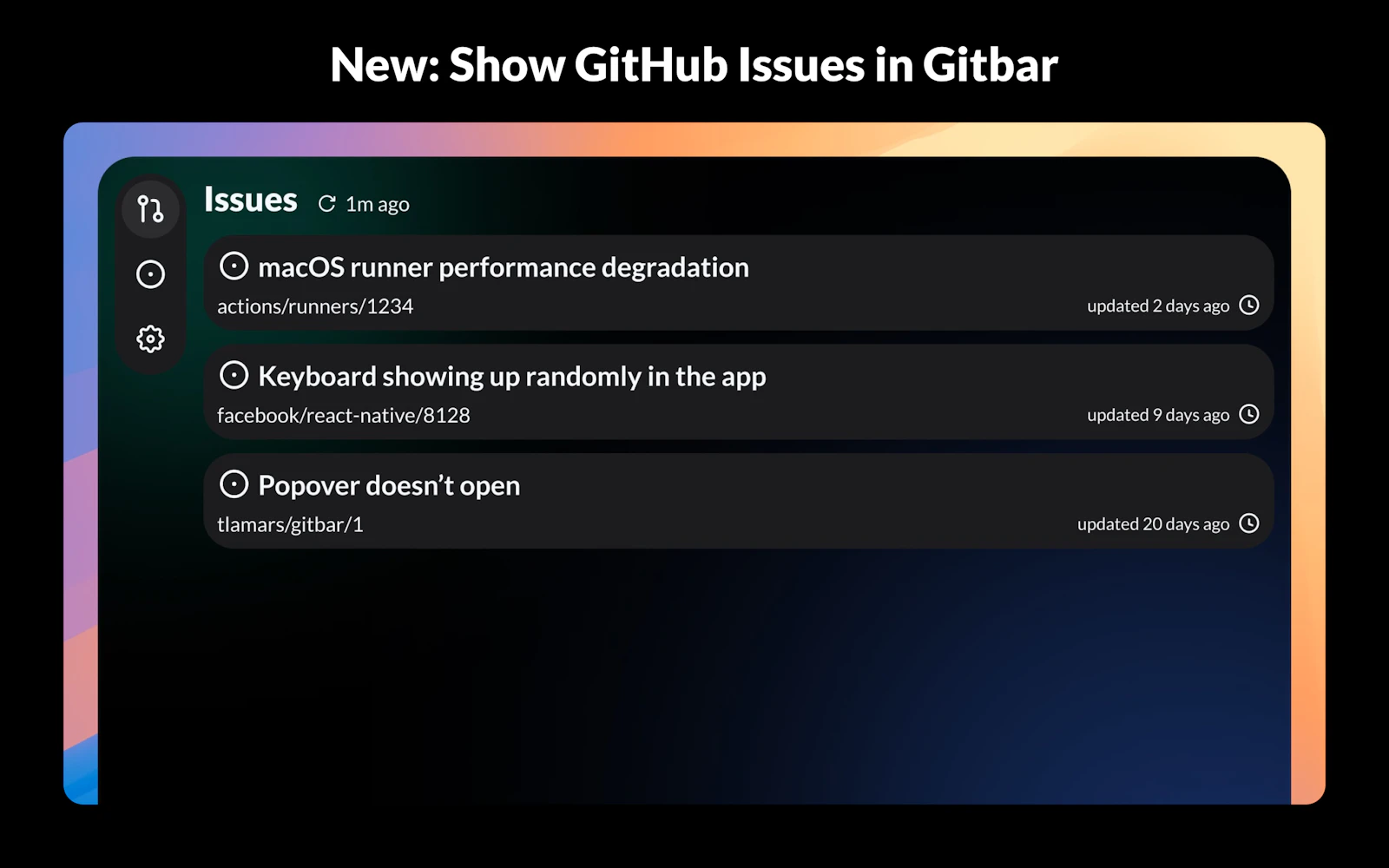 GitBar screenshot 5