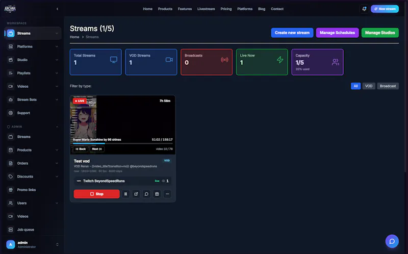 Arcana Stream screenshot 5