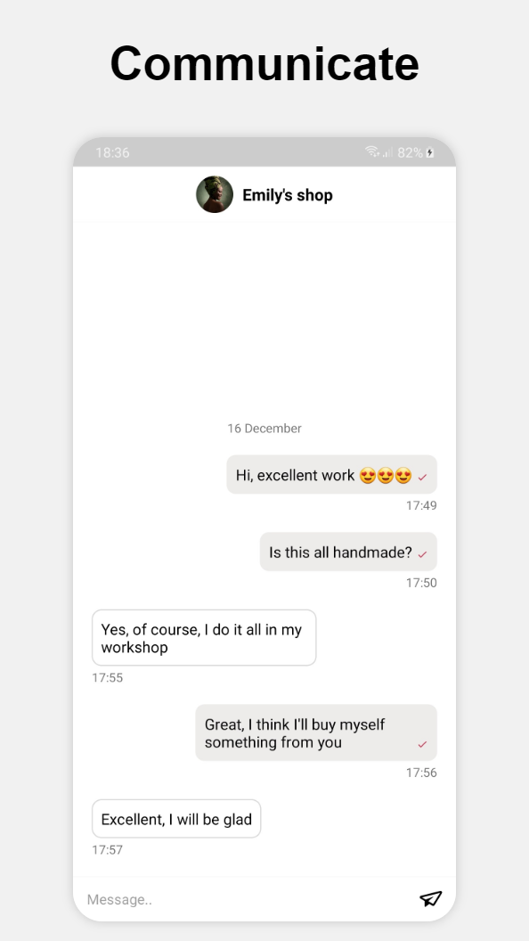 Ballwool - social network marketplace gallery image