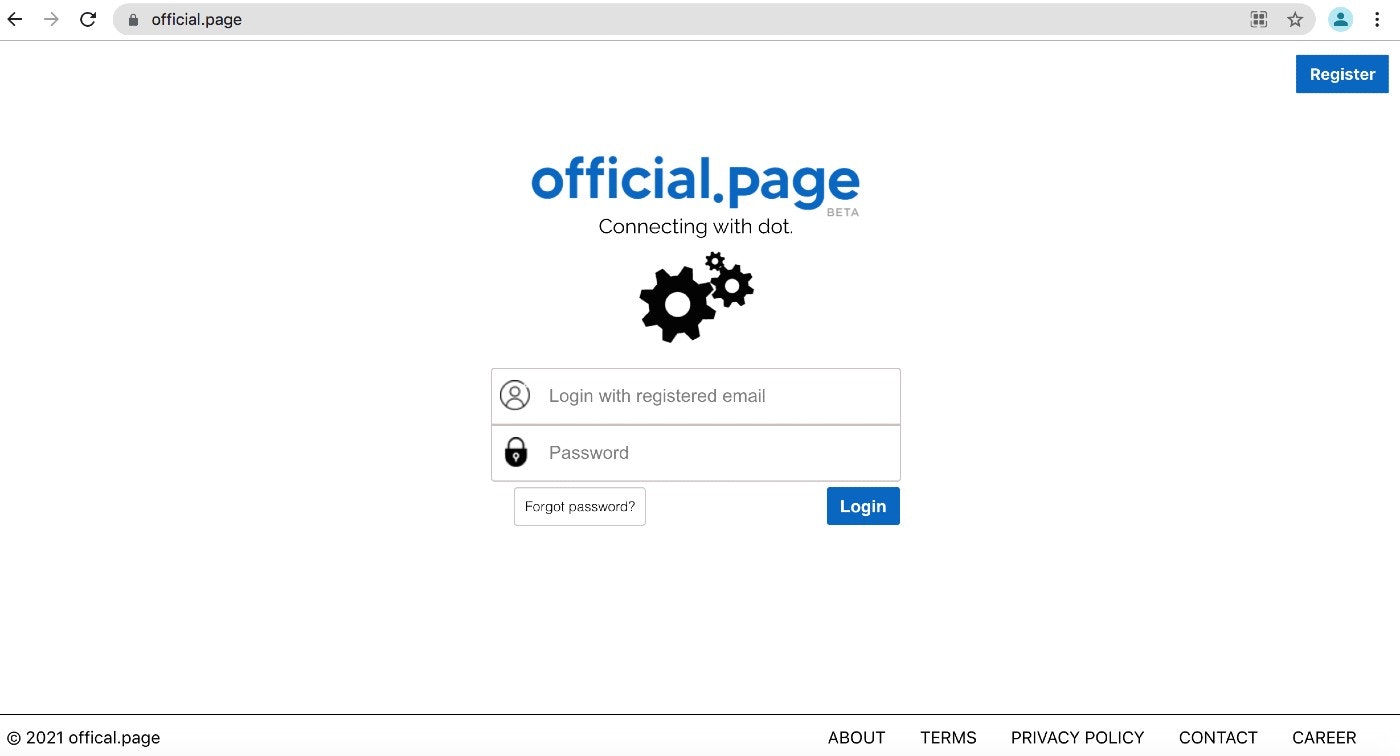 official.page gallery image