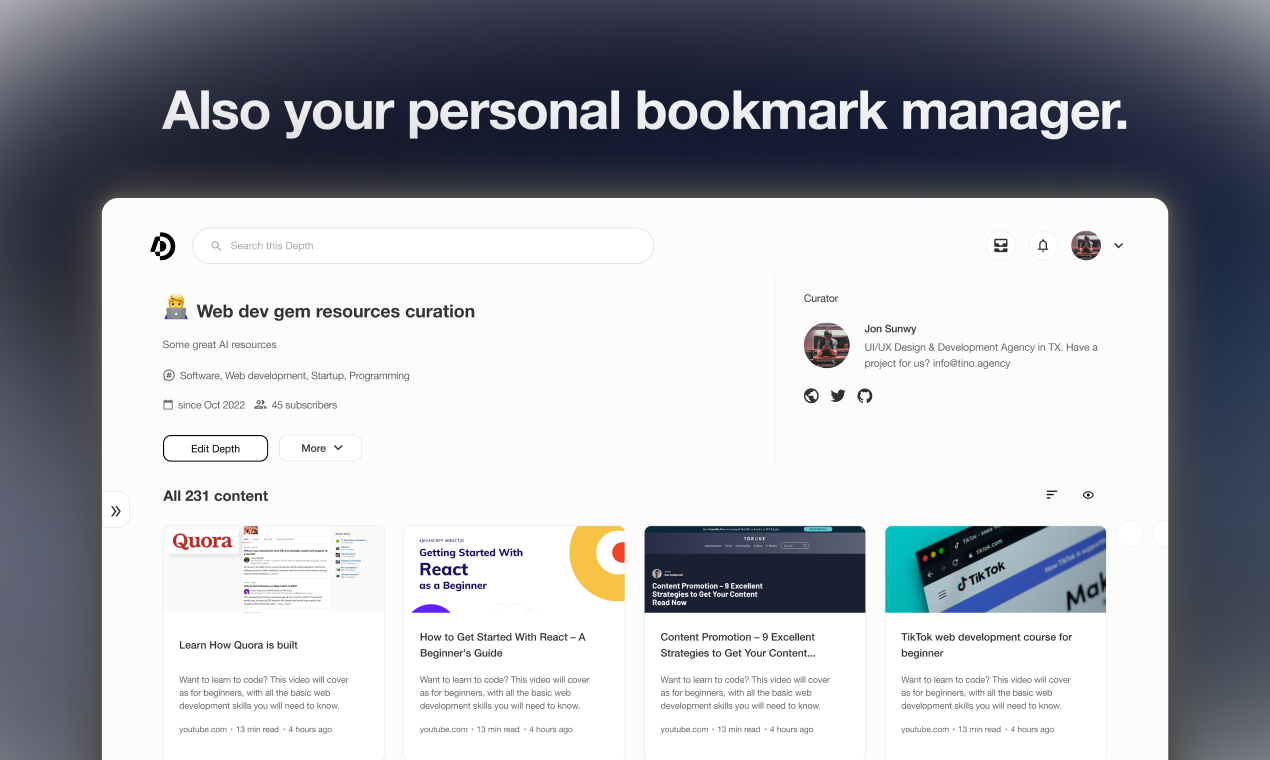 Depths gallery image