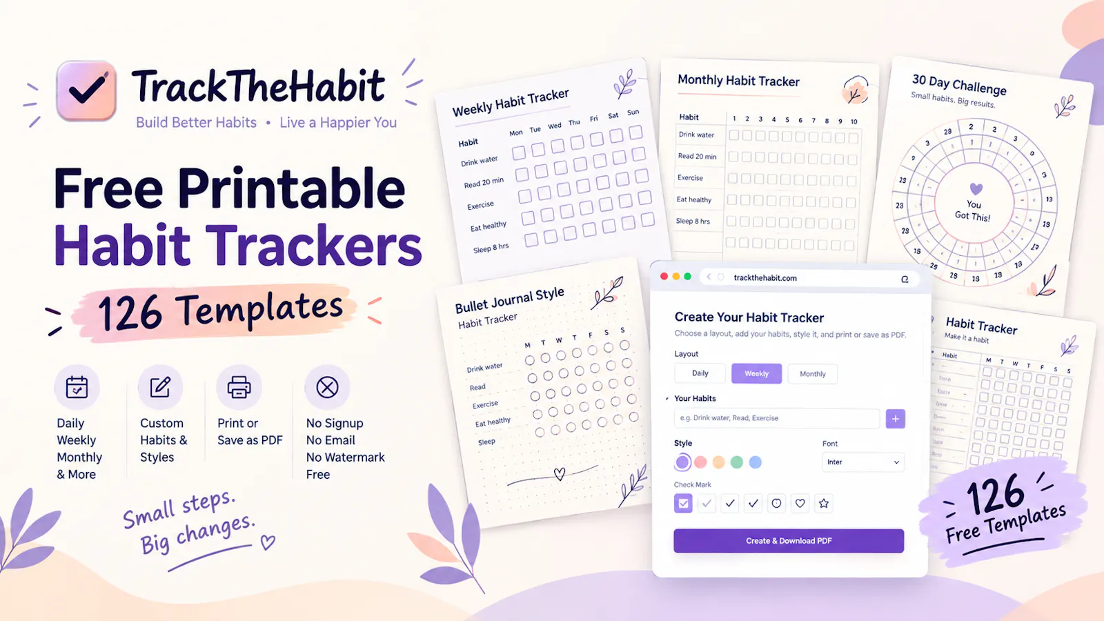 TrackTheHabit screenshot 1