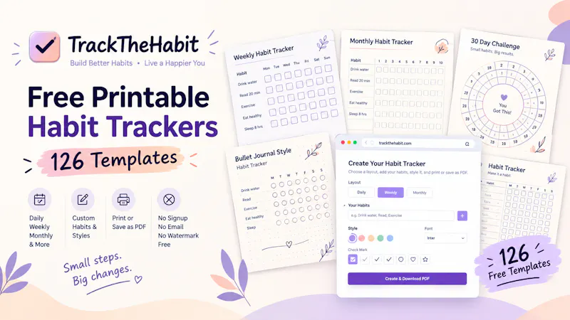 TrackTheHabit screenshot 1