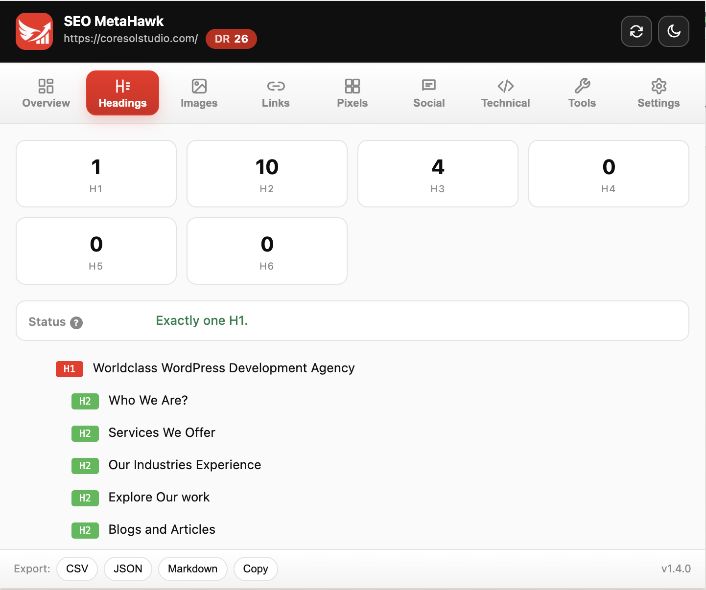 SEO MetaHawk gallery image