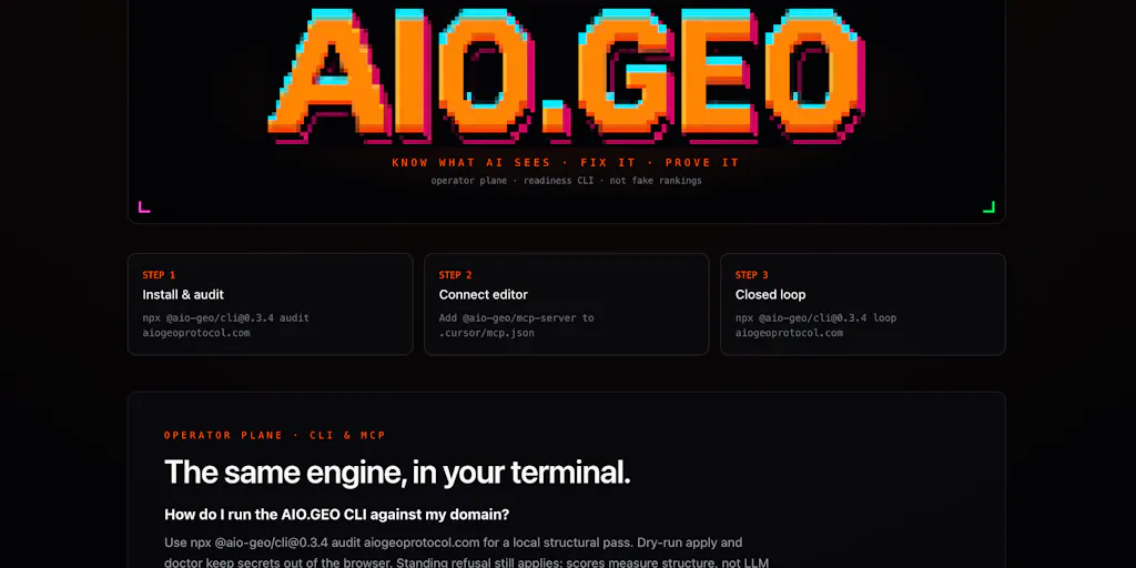 AIO.GEO Protocol