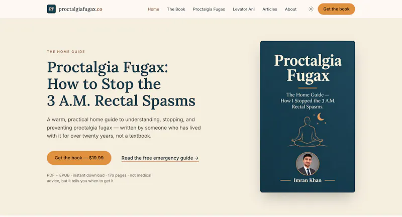 Proctalgia Fugax Ebook: For Rectal Pain screenshot 4