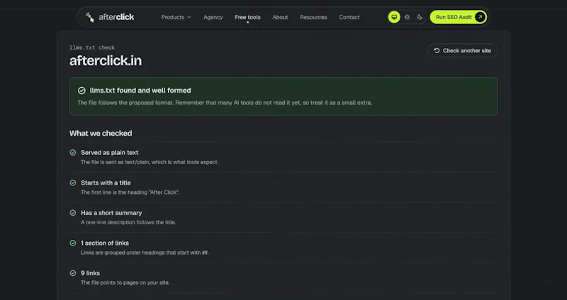 After Click screenshot 3