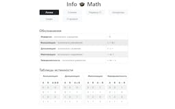 Info 🎓 Math media 1