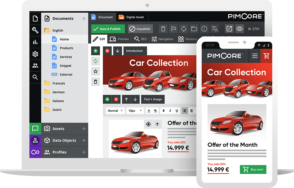Pimcore gallery image