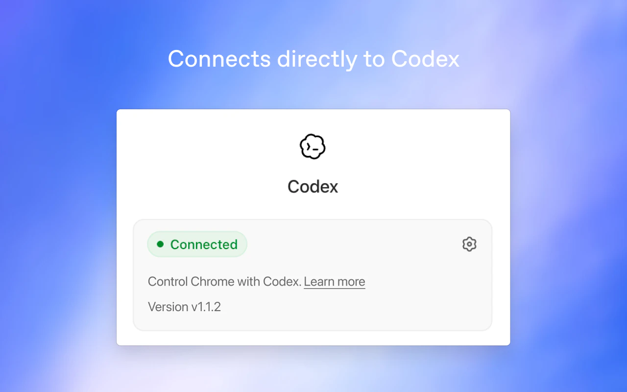 Codex in Chrome screenshot 4