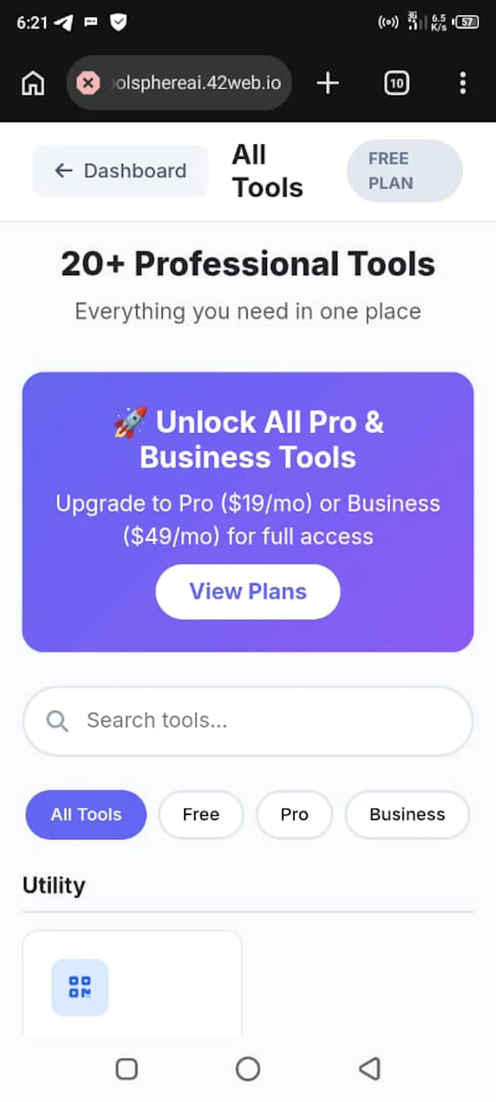 ToolSphere AI screenshot 3