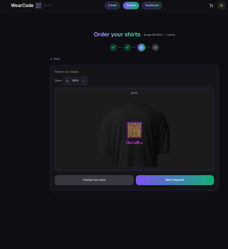 WearCode – Interactive QR Platform gallery image