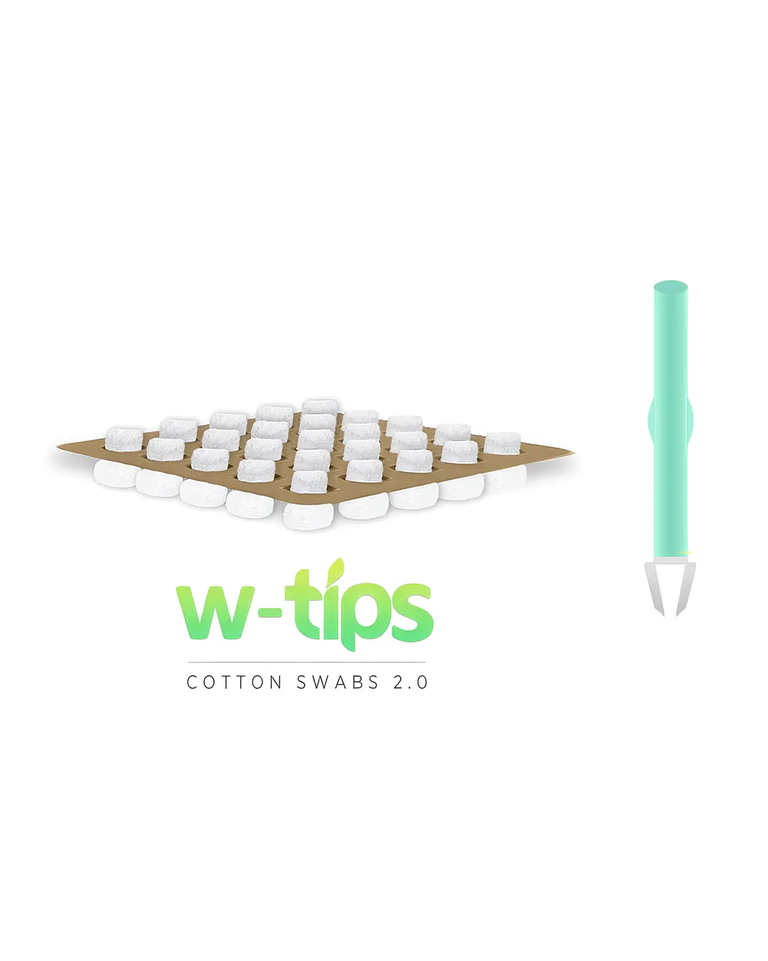 w-tips: Cotton swabs 2.0 제품 배너