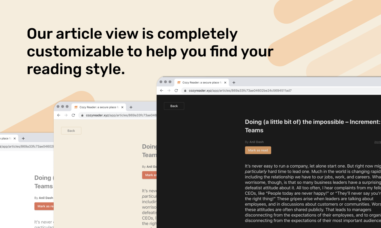 Cozy Reader gallery image