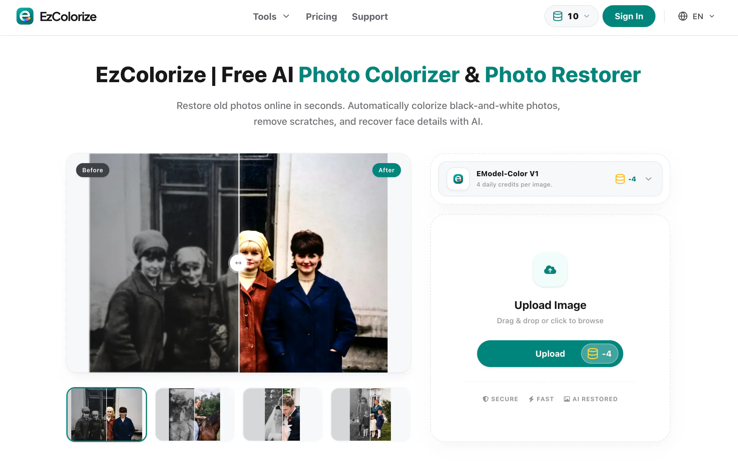 EzColorize gallery image
