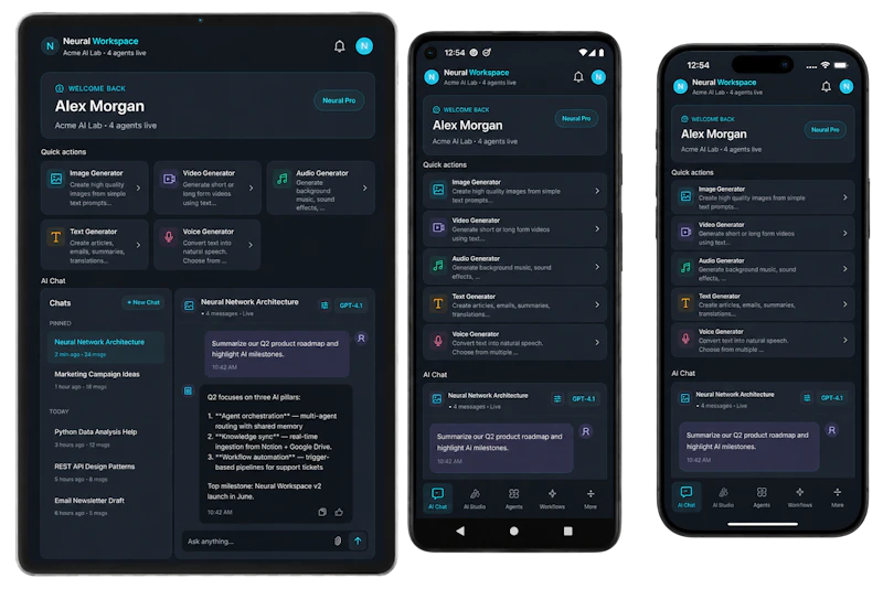 Neural Workspace screenshot 2