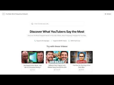 YouTube Word Counter gallery image